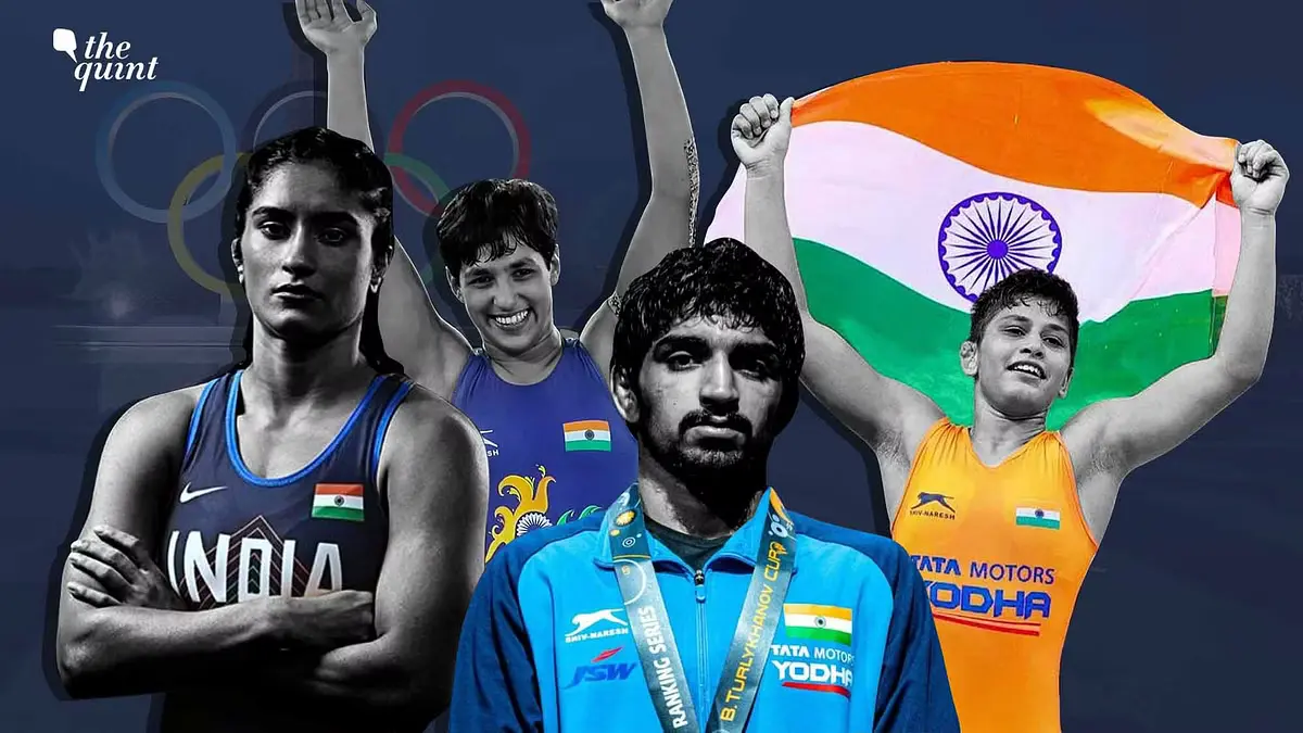 Indian Team Participating in Paris 2024 Olympics