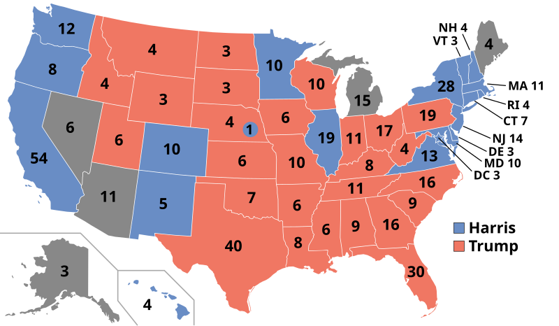 US Election Results 2024 Updates: Trump Triumphs Over Harris; Republicans Secure Senate Majority